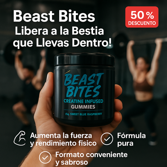 GOMITAS DE CREATINA BEAST BITES
