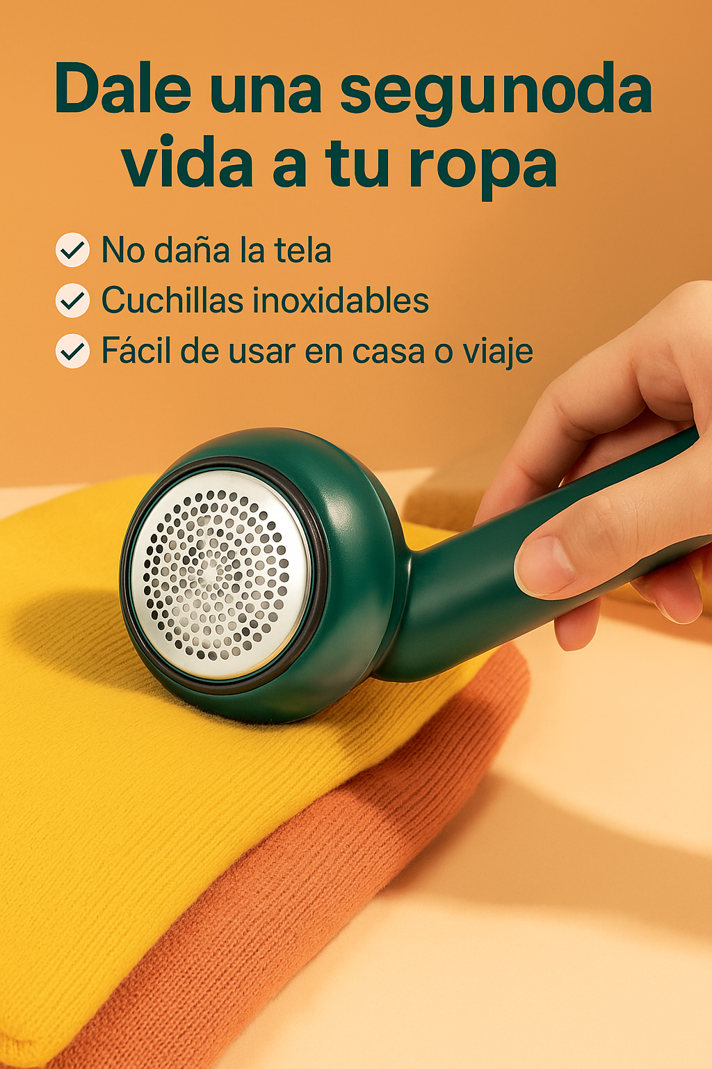 Quita Pelusas Electrico Portatil